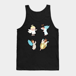 Angels on earth Tank Top